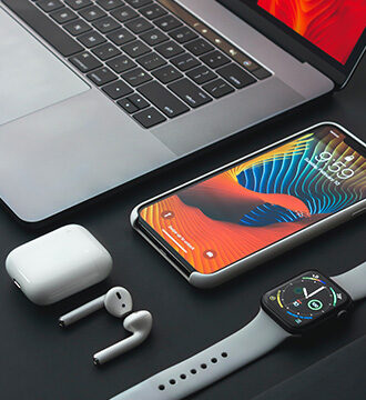Modern responsive website design